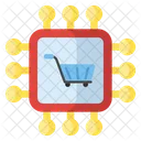 Electronics Shopping Shopping Technology Digital Shopping Icon