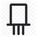 Electronics Transistor Coding Development Icon