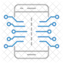 Électronique mobile  Icône