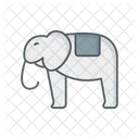 Elefant Tiere Zoo Symbol