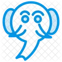 Elefant Zoo Tier Symbol