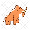 Elefant Mammut Tier Symbol