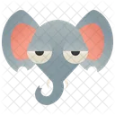 Elefante Marfil Tronco Icono
