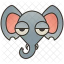 Elefante Marfil Tronco Icono