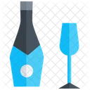 Elegant Christmas Wine Glass Charms  Icon