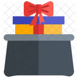 Elegant Gift Box  Icon