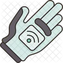 Inteligente Guantes Usable Icon
