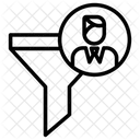 Negocios Conversion Filtro Icono