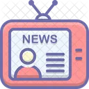 Noticias Transmissao Leitor De Noticias Ícone