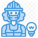 Elektriker Job Beruf Symbol