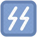 Elektrisch Spannung Oko Symbol