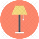 Elektrisch Boden Lampe Icon