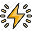 Elektrisch Donner Volt Symbol