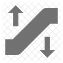 Elektrisch Treppen Aufzug Symbol