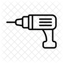 Elektrische Bohrmaschine Bohrmaschine Bohrer Symbol