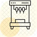 Elektrische Eismaschine Symbol