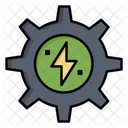 Getriebe Energie Solar Symbol