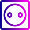 Elektrik Masse Buchse Symbol