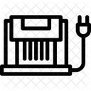 Elektrische Nudelmaschine Symbol