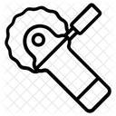 Elektrische Sage Schneidwerkzeug Zimmereiwerkzeug Symbol