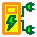 Elektrizitätswerk  Symbol