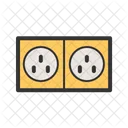 Elektrische Stecker  Symbol