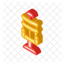 Elektrischer Stuhl  Symbol