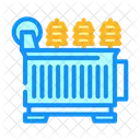 Elektro Transformator Industrie Symbol