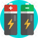 Elektrische Batterie Symbol