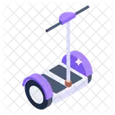 Elektrisches Hoverboard Stehroller Elektroroller Symbol