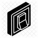 Elektrischer Knopf Schalttafel Elektrischer Schalter Symbol