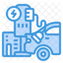 Elektrotankstelle  Symbol