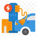 Elektrotankstelle  Symbol