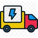 Elektro-LKW  Symbol