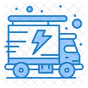 Elektro-LKW  Symbol