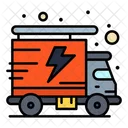 Elektro-LKW  Symbol