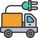 Elektro-LKW  Symbol