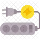 Elektrisches Verlängerungskabel  Symbol