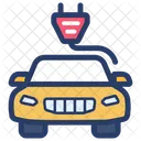 Elektroauto Elektrofahrzeug Automobiltechnik Symbol
