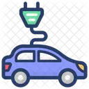 Elektroauto Elektrofahrzeug Automobiltechnik Symbol