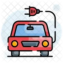 Auto Ladung Elektro Symbol