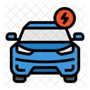 Elektroauto  Symbol