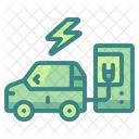 Elektroauto  Symbol