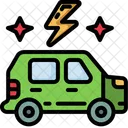 Elektroauto Hybridauto Umwelt Symbol