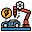 Elektroauto Elektro Auto Symbol