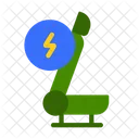 Elektrischer Autositz  Symbol