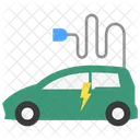 Elektroauto Auto Fahrzeug Icon