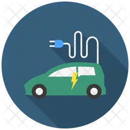 Elektrisches Fahrzeug  Symbol