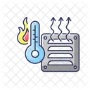 Elektroheizung Winter Steuerung Icon