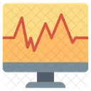 Puls Herzschlag Kardio Diagramm Symbol